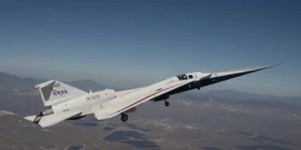 2nd-ever test flight of NASA's 'quiet' X-59 supersonic jet cut short by glitch