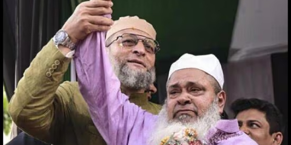 Owaisi backs AIUDF in Assam, says BJP, Cong don’t want Muslim leadership