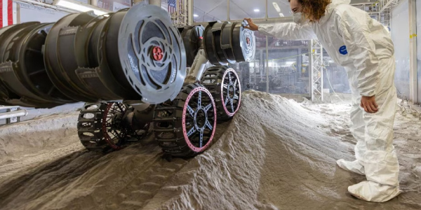 NASA’s RASSOR Robot Digs Deep into Moon Mining Future with Successful Test