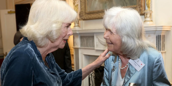Queen leads tributes to 'wonderfully witty friend' Dame Jilly Cooper