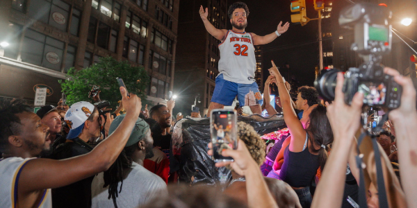 ‘Thank God for the Knicks’: New Yorkers abuzz after historic Game 4 comeback