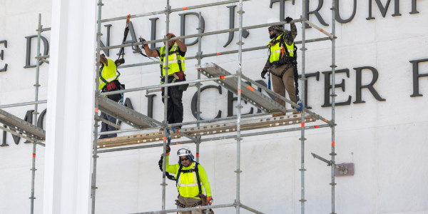 Judge denies pause of order to remove Trump’s name from Kennedy Center