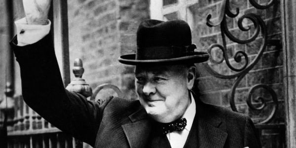 Artist defends Churchill video at London gallery after peer condemns ‘lie’